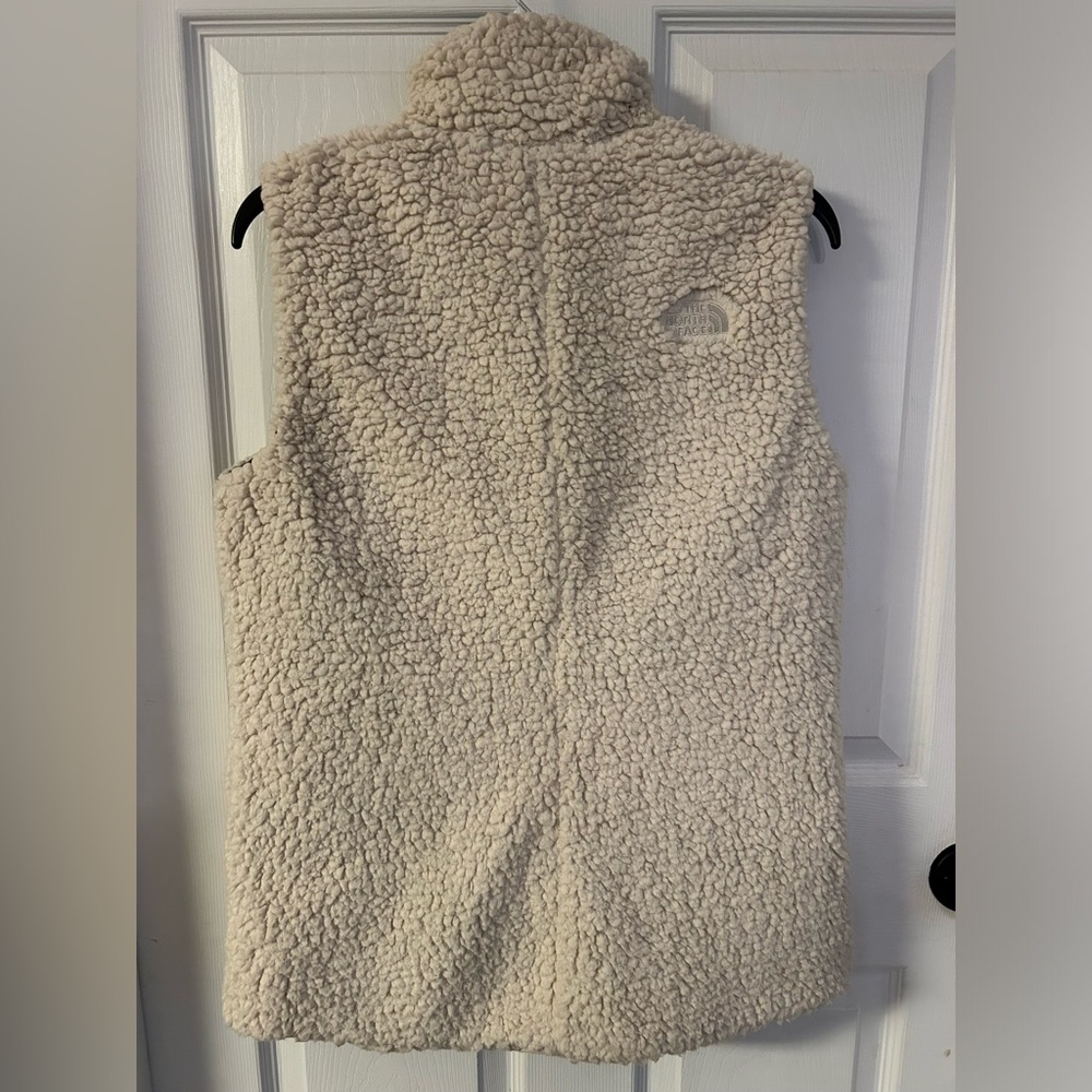 The North Face Merriewood Reversible Vest Women’s Small Maroon Sherpa - Picture 7 of 14